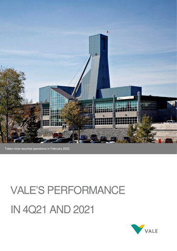 Thumbnail Vale Quarterly Report 2021-q4