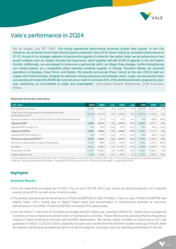 Thumbnail Vale Quarterly Report 2024-q2