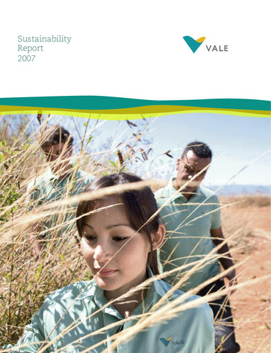 Thumbnail Vale Sustainability Report 2007