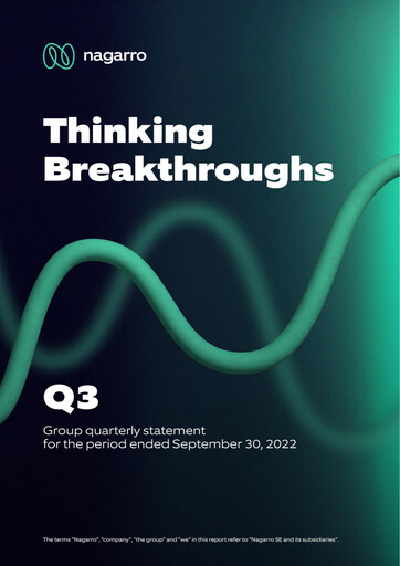 Thumbnail Nagarro Quarterly Report 2022-q3