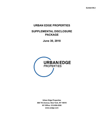 Vorschaubild Urban Edge Properties
 Quartalsbericht 2018-q2