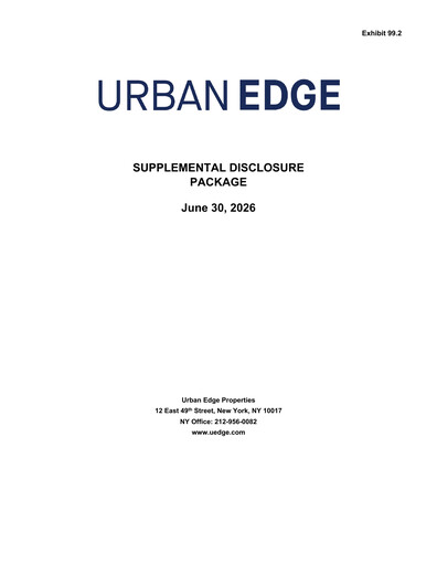 Vorschaubild Urban Edge Properties
 Quartalsbericht 2026-q2