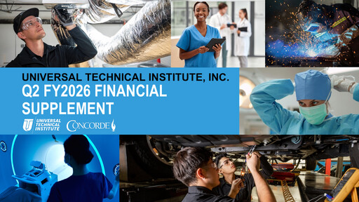 Vorschaubild Universal Technical Institute Quartalsbericht 2026-q2