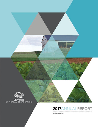 Thumbnail Universal Corporation
 Annual Report 2016-2017