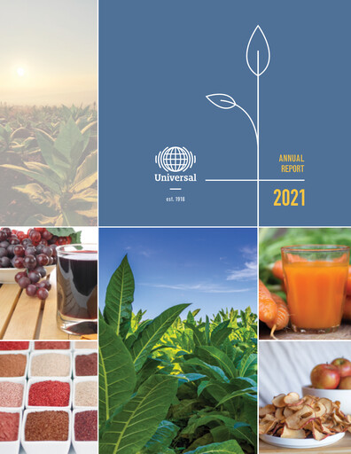 Thumbnail Universal Corporation
 Annual Report 2020-2021