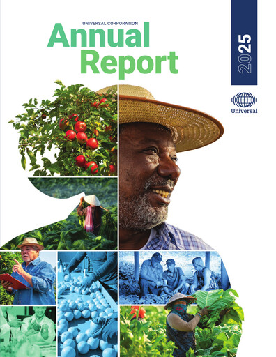 Thumbnail Universal Corporation
 Annual Report 2024-2025