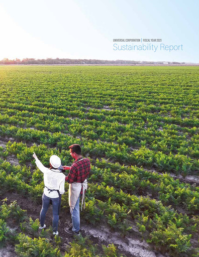 Thumbnail Universal Corporation
 Sustainability Report 2020-2021