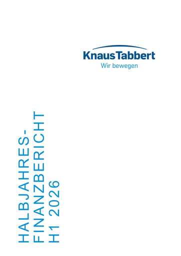 Thumbnail Knaus Tabbert AG Half-year Report 2026-h1