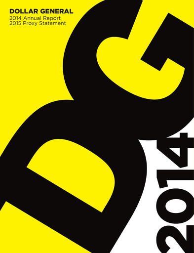 Thumbnail Dollar General Annual Report 2014