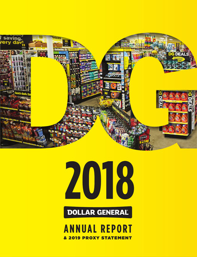 Thumbnail Dollar General Annual Report 2018