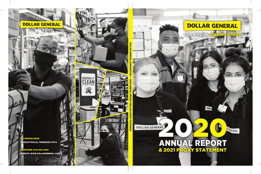 Thumbnail Dollar General Annual Report 2020