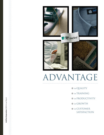 Thumbnail UniFirst Annual Report 2005