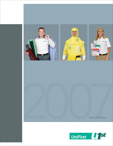 Thumbnail UniFirst Annual Report 2007
