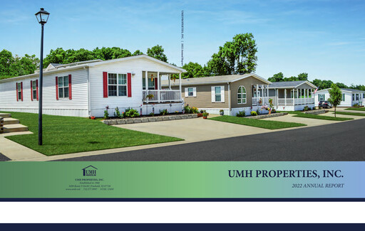 Thumbnail UMH Properties Annual Report 2022