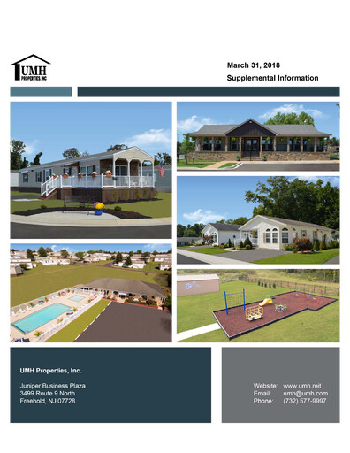 Thumbnail UMH Properties Quarterly Report 2018-q1
