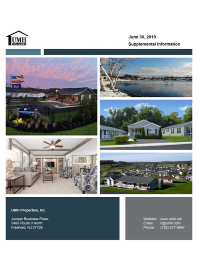 Thumbnail UMH Properties Quarterly Report 2019-q2