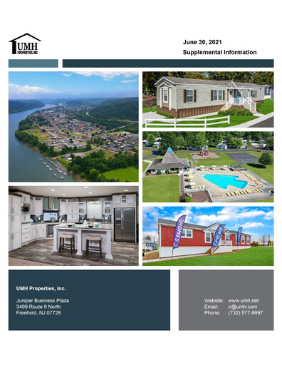Thumbnail UMH Properties Quarterly Report 2021-q2
