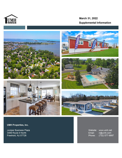 Thumbnail UMH Properties Quarterly Report 2022-q1