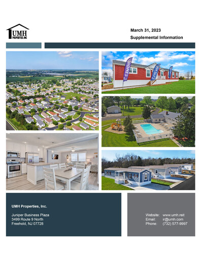 Thumbnail UMH Properties Quarterly Report 2023-q1