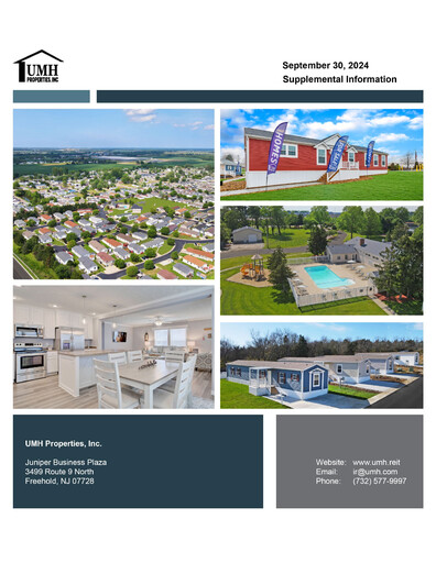 Thumbnail UMH Properties Quarterly Report 2024-q3