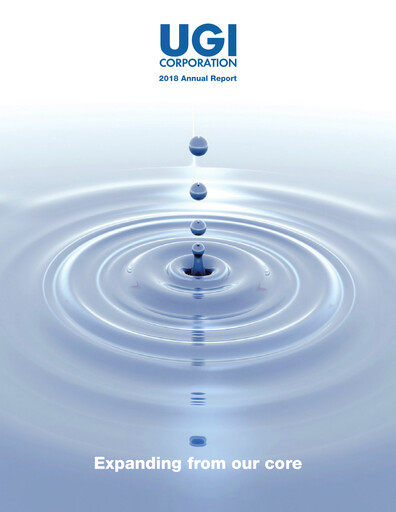 Thumbnail UGI Corporation
 Annual Report 2018