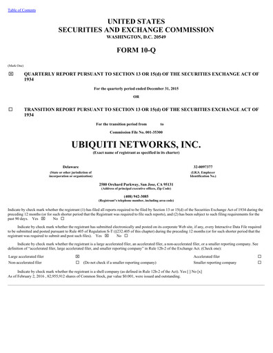 Thumbnail Ubiquiti Quarterly Report 2016-q2