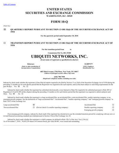 Thumbnail Ubiquiti Quarterly Report 2019-q1