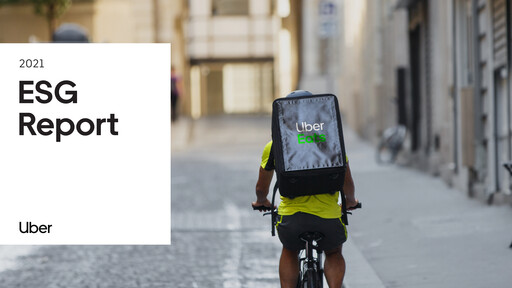 Thumbnail Uber ESG Report 2021