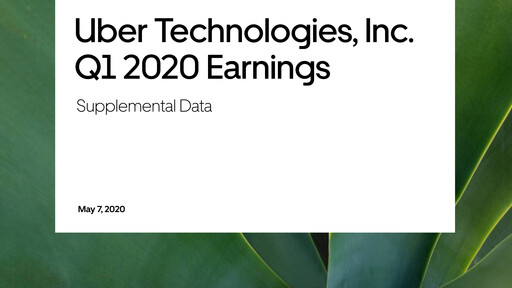 Thumbnail Uber Quarterly Report 2020-q1