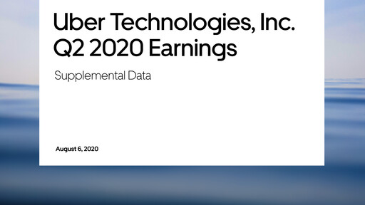 Thumbnail Uber Quarterly Report 2020-q2