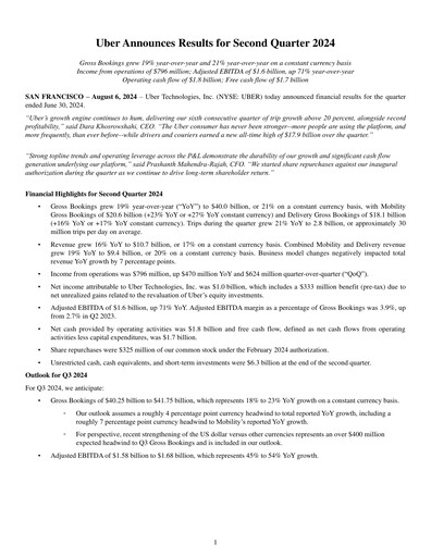 Thumbnail Uber Quarterly Report 2024-q2