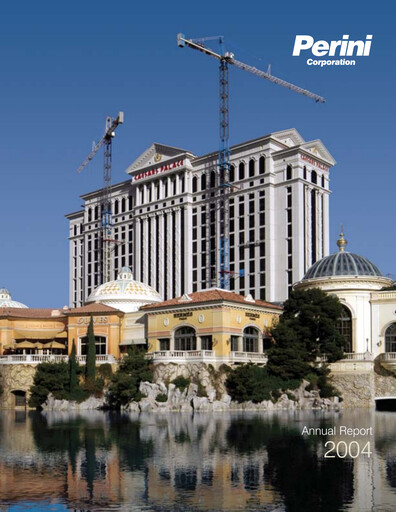 Thumbnail Tutor Perini Corporation
 Annual Report 2004