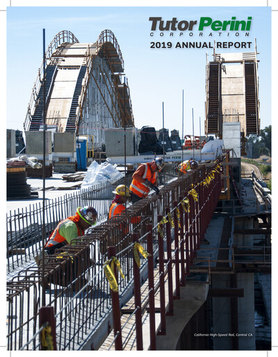 Thumbnail Tutor Perini Corporation
 Annual Report 2019
