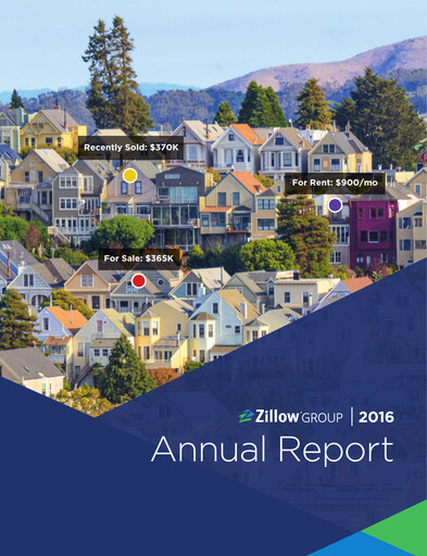Thumbnail Zillow Annual Report 2016