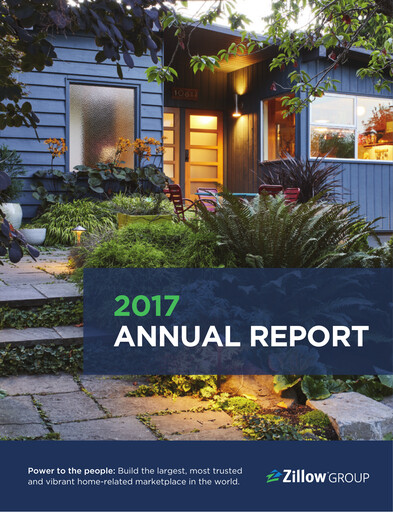 Thumbnail Zillow Annual Report 2017