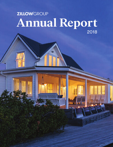 Thumbnail Zillow Annual Report 2018
