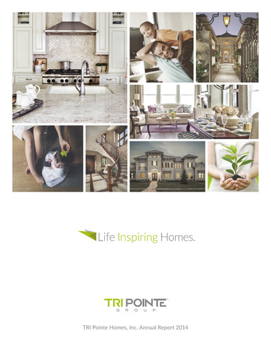 Thumbnail Tri Pointe Homes Annual Report 2014