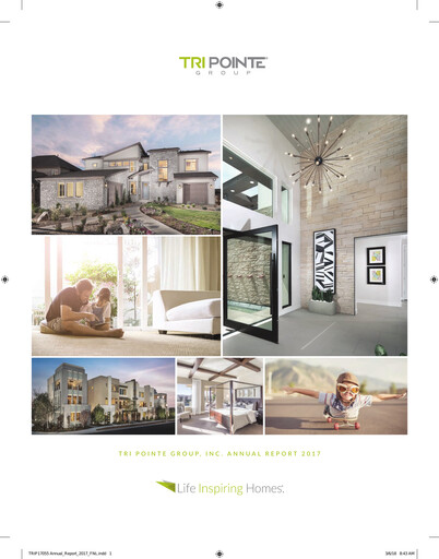 Thumbnail Tri Pointe Homes Annual Report 2017