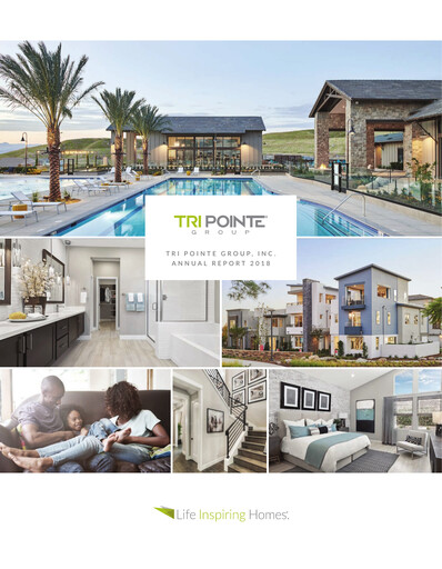 Thumbnail Tri Pointe Homes Annual Report 2018