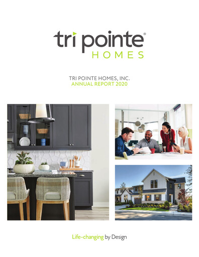 Thumbnail Tri Pointe Homes Annual Report 2020