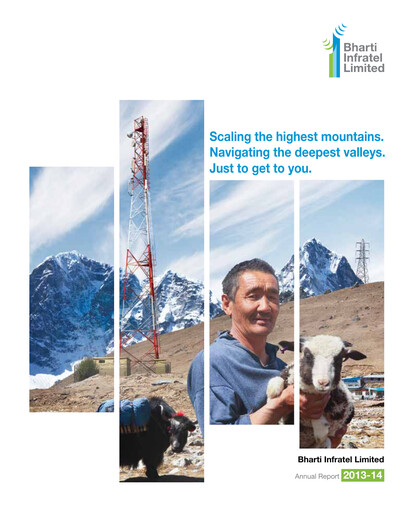 Thumbnail Indus Towers
 Annual Report 2013-2014