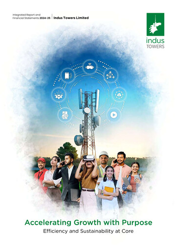 Thumbnail Indus Towers
 Annual Report 2024-2025