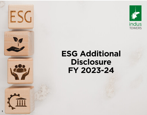 Thumbnail Indus Towers
 ESG Report 2023-2024