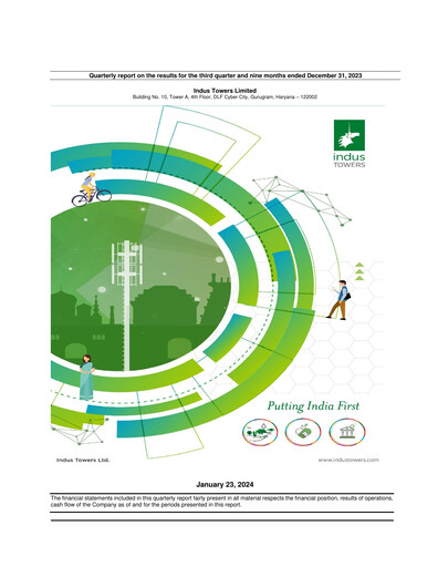 Thumbnail Indus Towers
 Quarterly Report 2023-q3