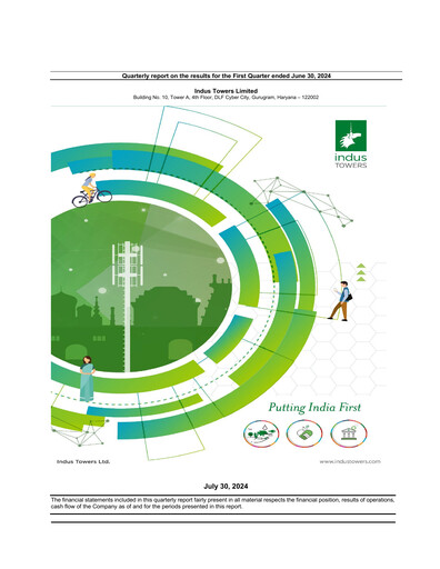 Thumbnail Indus Towers
 Quarterly Report 2024-q1