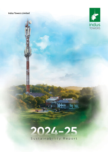 Thumbnail Indus Towers
 Sustainability Report 2024-2025