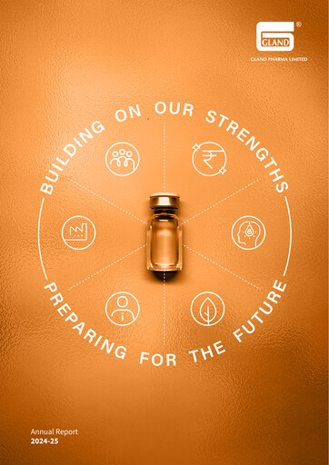 Thumbnail Gland Pharma
 Annual Report 2024-2025