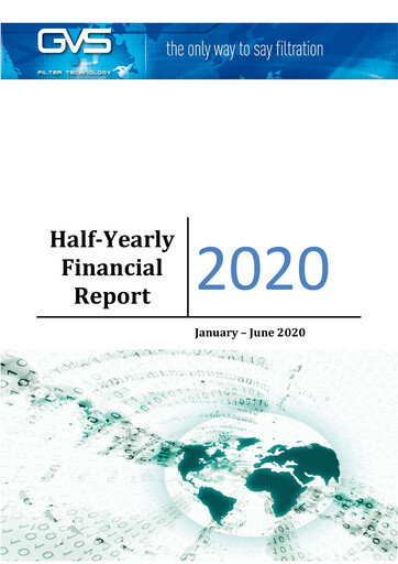 Thumbnail GVS S.p.A. Half-year Report 2020-h1