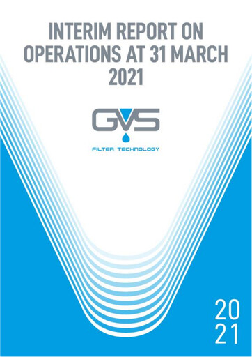 Thumbnail GVS S.p.A. Quarterly Report 2021-q1