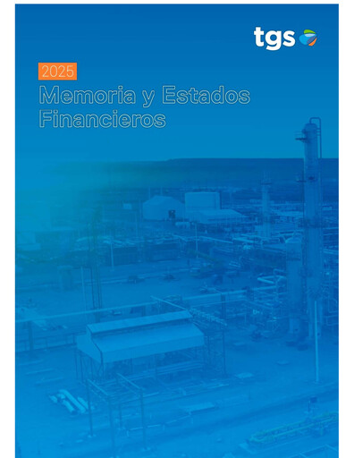 Thumbnail Transportadora de Gas del Sur Annual Report 2025